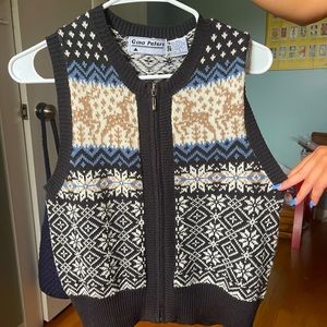 Zip up vest